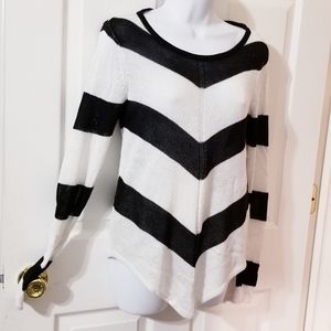 Jennifer Lopez Striped Tunic